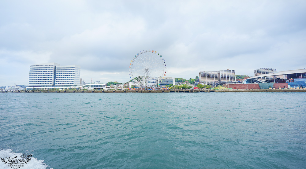 下關遊船體驗｜星野集團 RISONARE 下關「初次體驗關門海峽」，穿越關門大橋遊船之旅！ @緹雅瑪 美食旅遊趣