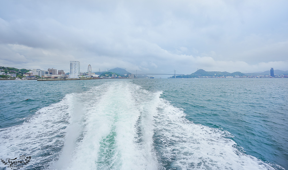下關遊船體驗｜星野集團 RISONARE 下關「初次體驗關門海峽」，穿越關門大橋遊船之旅！ @緹雅瑪 美食旅遊趣
