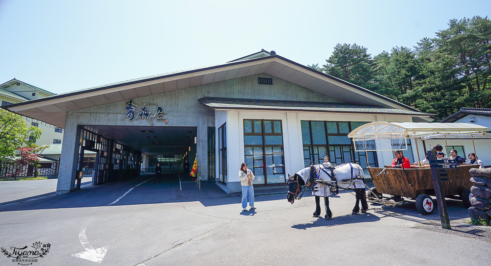 青森人氣住宿｜星野集團 青森屋 完整食宿篇！！陸奧祭屋表演．櫻燈之湯．歡騰廣場．蘋果汁水龍頭．Noresore食堂自助早晚餐．春日暖桌馬車 @緹雅瑪 美食旅遊趣