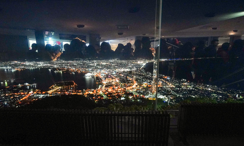 函館夜景｜函館山展望台｜函館山纜車：函館必遊米其林推薦三星景點，超人氣北海道三大夜景之一 @緹雅瑪 美食旅遊趣