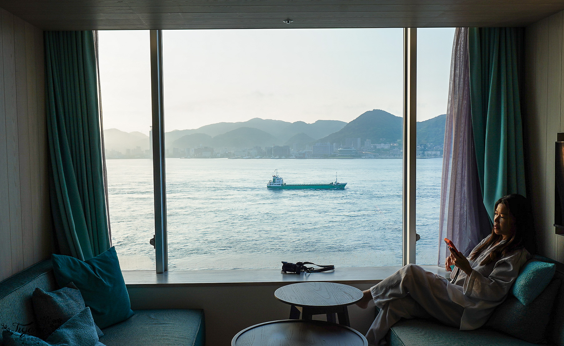 星野集團 RISONARE 下關 客房開箱篇！全棟第一排海景客房，海峽 Cabana Suite、河豚ｘ酒客房、Deluxe Quad、Superior客房 @緹雅瑪 美食旅遊趣