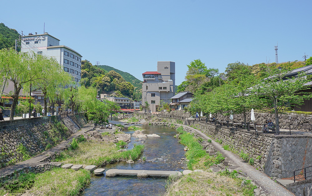 長門湯本溫泉街散策：Akebono Cafe．川床河畔露臺．恩湯．竹林の階段．紅葉の階段．焼鳥 さくら食堂．湧喜屋 @緹雅瑪 美食旅遊趣