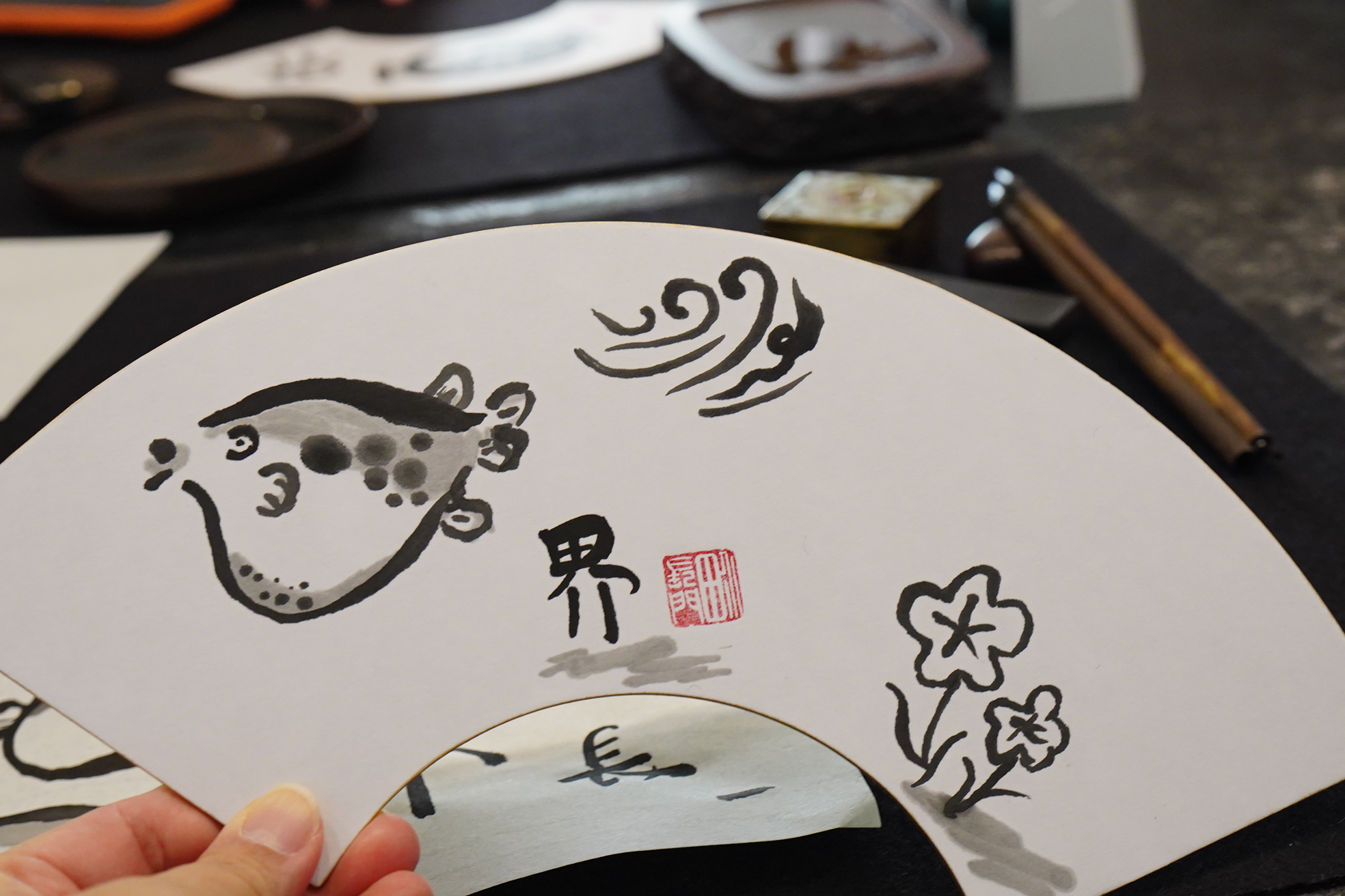 星野集團 界 長門 一泊二食 溫泉之旅！！入住長門五彩之房，品味在地特色料理~Akebono Cafe、當地樂「大人の墨あそび」、長門湯本溫泉街散策 @緹雅瑪 美食旅遊趣