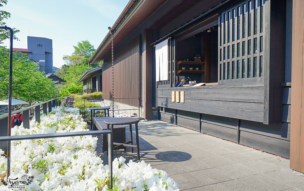 曙光咖啡廳 Akebono Cafe：星野集團 界 長門所屬的”銅鑼燒”露天咖啡店~長門湯本溫泉街必嚐散策美食 @緹雅瑪 美食旅遊趣
