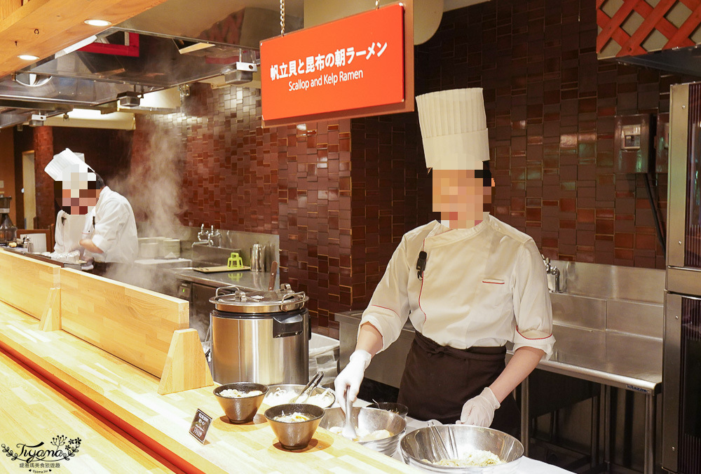 星野集團 奧入瀨溪流飯店．早餐吃什麼？「青森蘋果廚房」自助早餐澎湃開箱必吃攻略！！現作法國吐司、現搾青森蘋果汁、帆立貝昆布拉麵 @緹雅瑪 美食旅遊趣