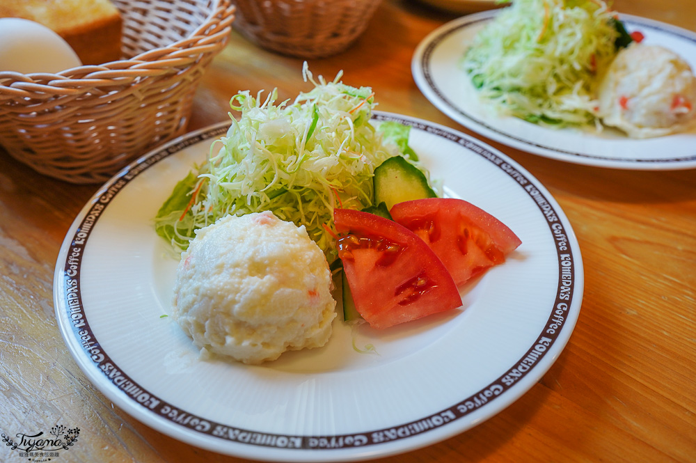 函館美食｜客美多咖啡 函館港濱店：金森紅磚倉庫旁，點咖啡送免費吐司的優雅平價早餐！ @緹雅瑪 美食旅遊趣
