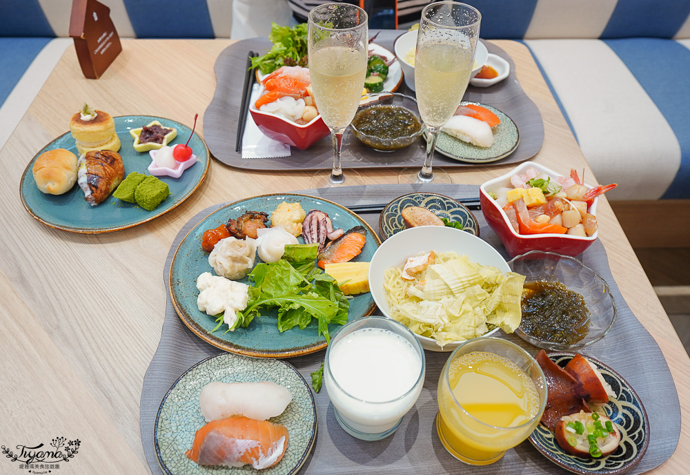 北海道函館星野飯店「OMO5函館 by 星野集團」浮誇在地特色自助早餐，DIY海鮮丼、烏賊飯、現握壽司、鹽味拉麵、爐端燒、氣泡酒 @緹雅瑪 美食旅遊趣
