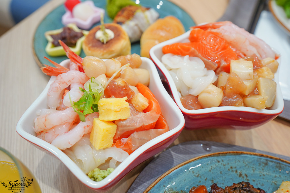 北海道函館星野飯店「OMO5函館 by 星野集團」浮誇在地特色自助早餐，DIY海鮮丼、烏賊飯、現握壽司、鹽味拉麵、爐端燒、氣泡酒 @緹雅瑪 美食旅遊趣