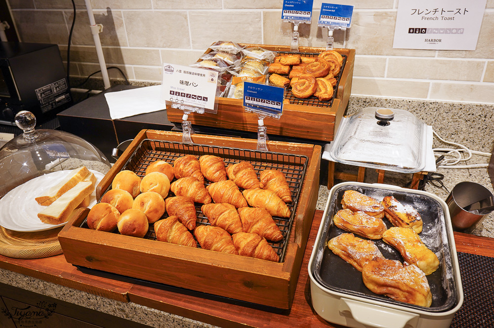 函館飯店早餐｜函館普樂美雅凱賓總統酒店 函館~早餐篇！！日西式自助早餐 DIY勝手丼，早上就有葡萄酒、啤酒喝 @緹雅瑪 美食旅遊趣