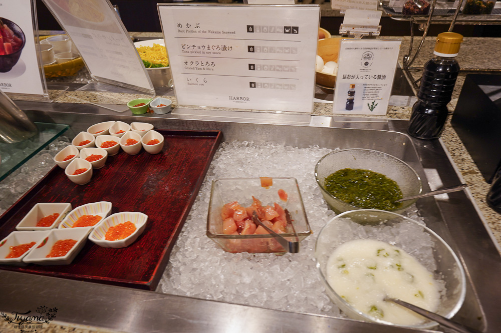 函館飯店早餐｜函館普樂美雅凱賓總統酒店 函館~早餐篇！！日西式自助早餐 DIY勝手丼，早上就有葡萄酒、啤酒喝 @緹雅瑪 美食旅遊趣