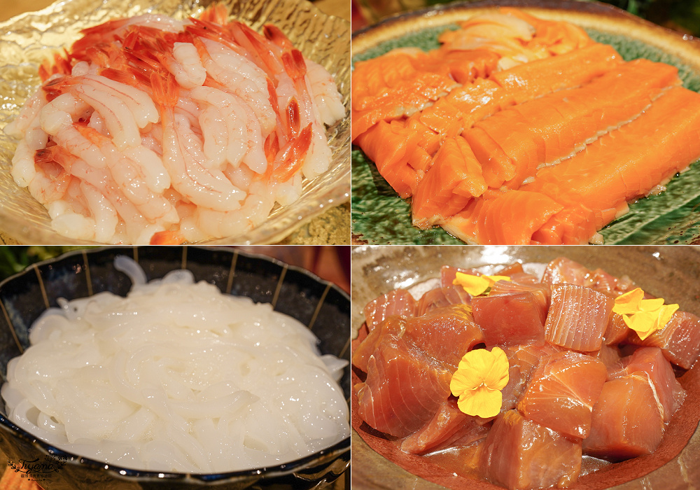 星野集團 奧入瀨溪流飯店「青森蘋果廚房」海鮮鐵板燒、現切牛肉、青森蘋果酥皮派、DIY海鮮丼、3款頂級青森蘋果汁，自助晚餐價格、必吃推薦 @緹雅瑪 美食旅遊趣