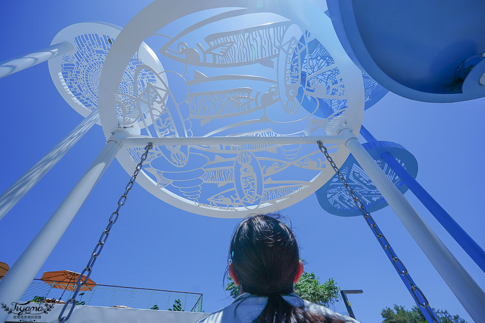2026桃園地景藝術節｜交通．接駁車｜後湖溪生態園區作品：浪湧的祝福、漂飄然、繽紛珍珠海、風的座標、風的訊息、潮間劇場：聆聽之殼 @緹雅瑪 美食旅遊趣
