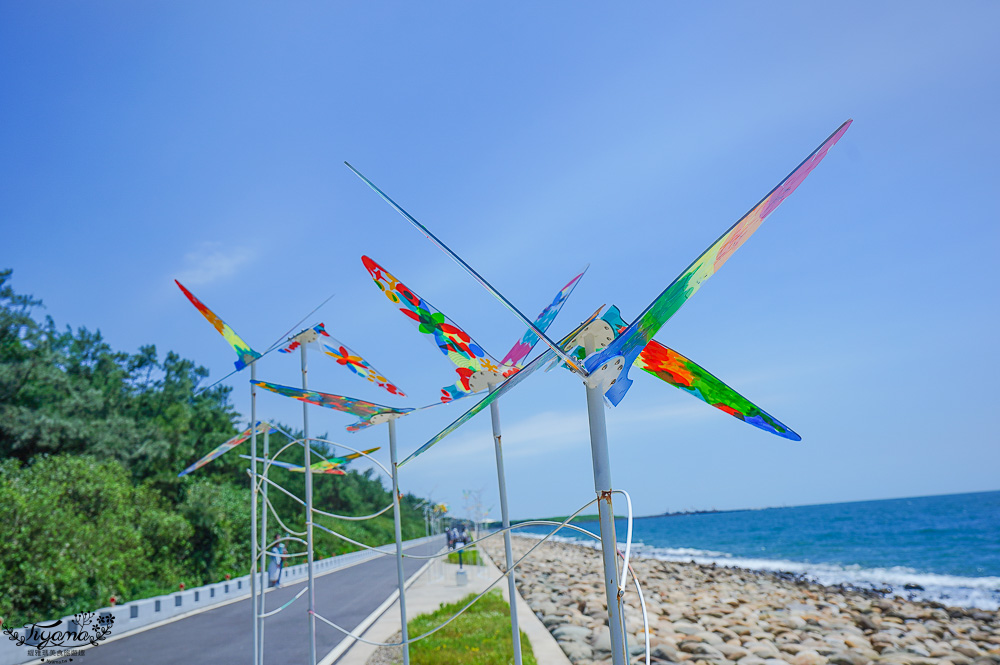 2026桃園地景藝術節｜交通．接駁車｜後湖溪生態園區作品：浪湧的祝福、漂飄然、繽紛珍珠海、風的座標、風的訊息、潮間劇場：聆聽之殼 @緹雅瑪 美食旅遊趣