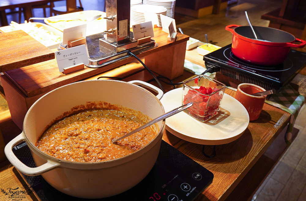 星野集團 RISONARE 山梨八岳｜YYgrill 自助早餐，吃到得在地食材山梨特色「甲斐寶丼」，麝香葡萄任你暢食 @緹雅瑪 美食旅遊趣