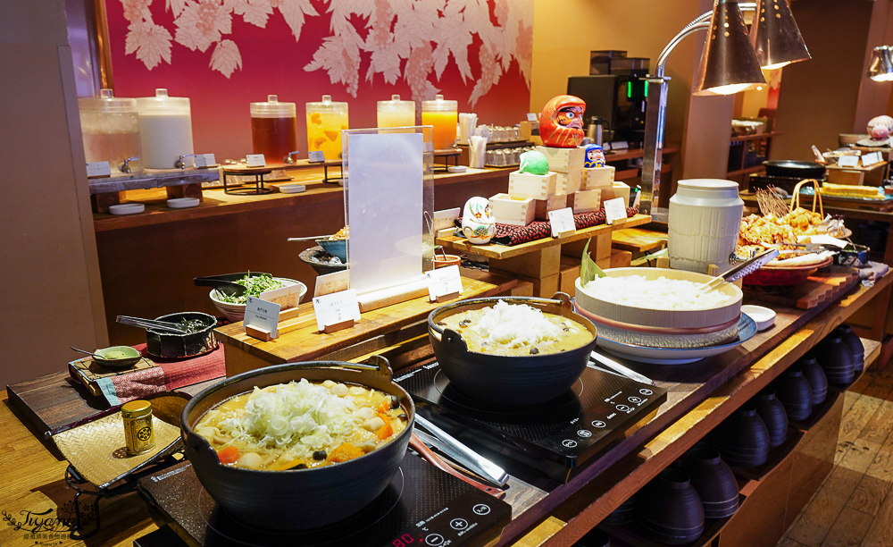 星野集團 RISONARE 山梨八岳｜YYgrill 自助早餐，吃到得在地食材山梨特色「甲斐寶丼」，麝香葡萄任你暢食 @緹雅瑪 美食旅遊趣