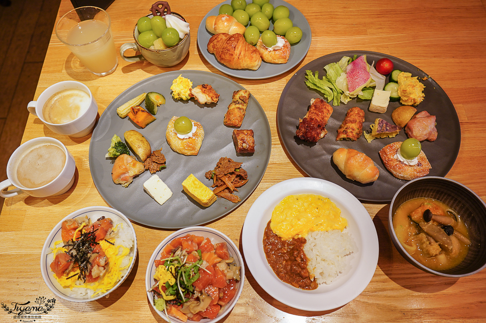 星野集團 RISONARE 山梨八岳｜YYgrill 自助早餐，吃到得在地食材山梨特色「甲斐寶丼」，麝香葡萄任你暢食 @緹雅瑪 美食旅遊趣
