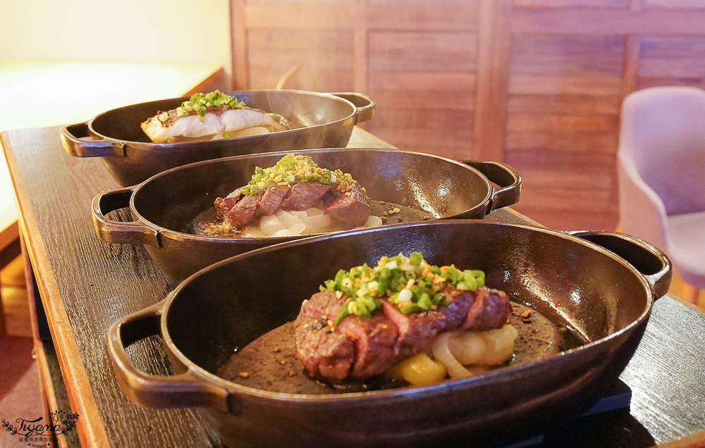 星野集團 RISONARE 山梨八岳｜YYgrill 晚餐「鐵板燒烤主餐 + 自助餐料理」吃得到山梨麝香葡萄，兒童專屬餐台開箱！！ @緹雅瑪 美食旅遊趣