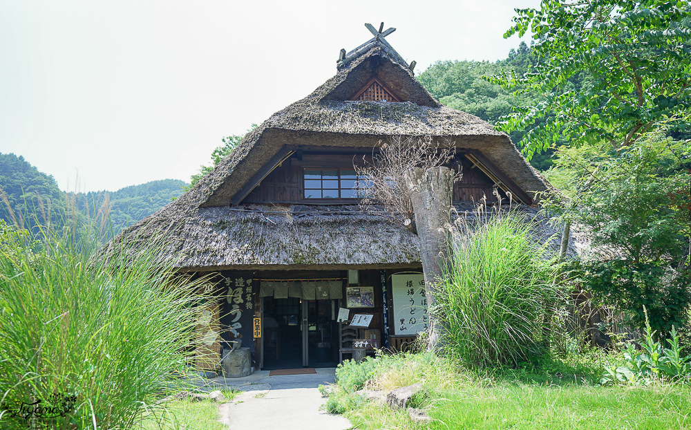西湖 療癒之里 根場｜西湖必遊景點：富士山河口湖週邊合掌造村落！「食事処 里山」甲州餺飥麵 @緹雅瑪 美食旅遊趣