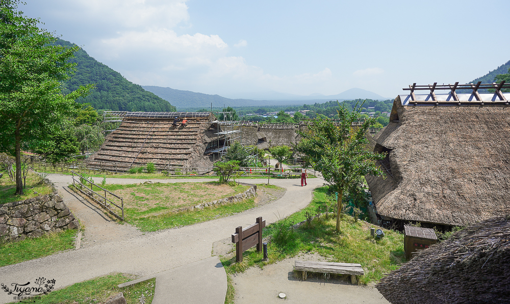 西湖 療癒之里 根場｜西湖必遊景點：富士山河口湖週邊合掌造村落！「食事処 里山」甲州餺飥麵 @緹雅瑪 美食旅遊趣
