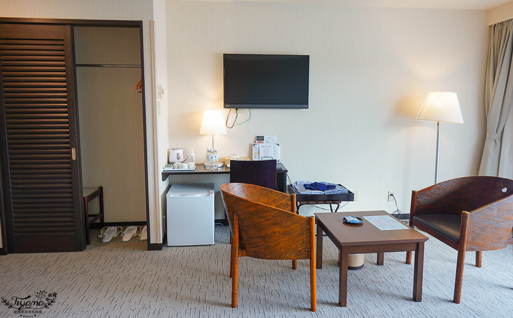 富士山河口湖住宿》格蘭度假村公主富士河口湖飯店｜The Gran Resort Princess：房間就是富士山無敵美景「山景三人房」，富士山自助早餐 @緹雅瑪 美食旅遊趣