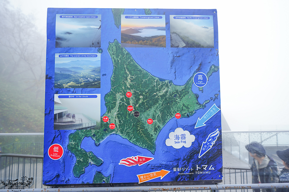 【北海道景點】雲海平台 完整攻略！ KUMO Cafe 雲咖啡、雲海步道，搭雲海纜車喝雲海咖啡、雲海霜淇淋 @緹雅瑪 美食旅遊趣