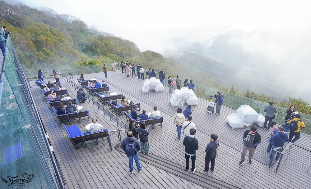 【北海道景點】雲海平台 完整攻略！ KUMO Cafe 雲咖啡、雲海步道，搭雲海纜車喝雲海咖啡、雲海霜淇淋 @緹雅瑪 美食旅遊趣