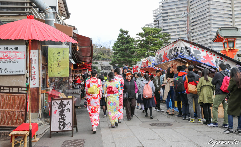 神社前美食街|伏見稻荷神社.街頭美食市集：參拜前先來趟美食巡禮吧！ @緹雅瑪 美食旅遊趣