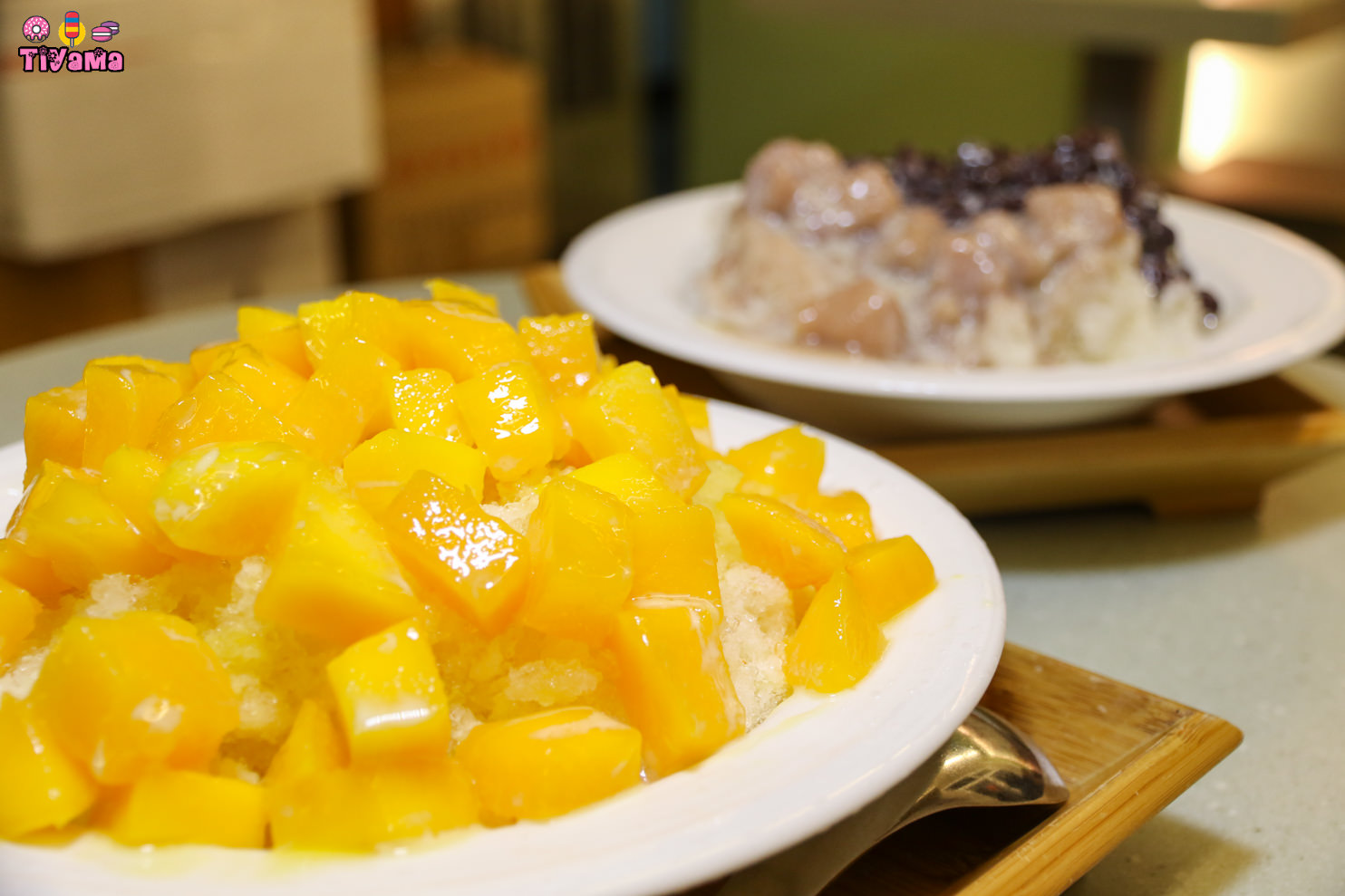 台南甜品冰品店|芋豆賞.北園街美食：芒果牛奶冰&#038;芋頭牛奶冰 @緹雅瑪 美食旅遊趣