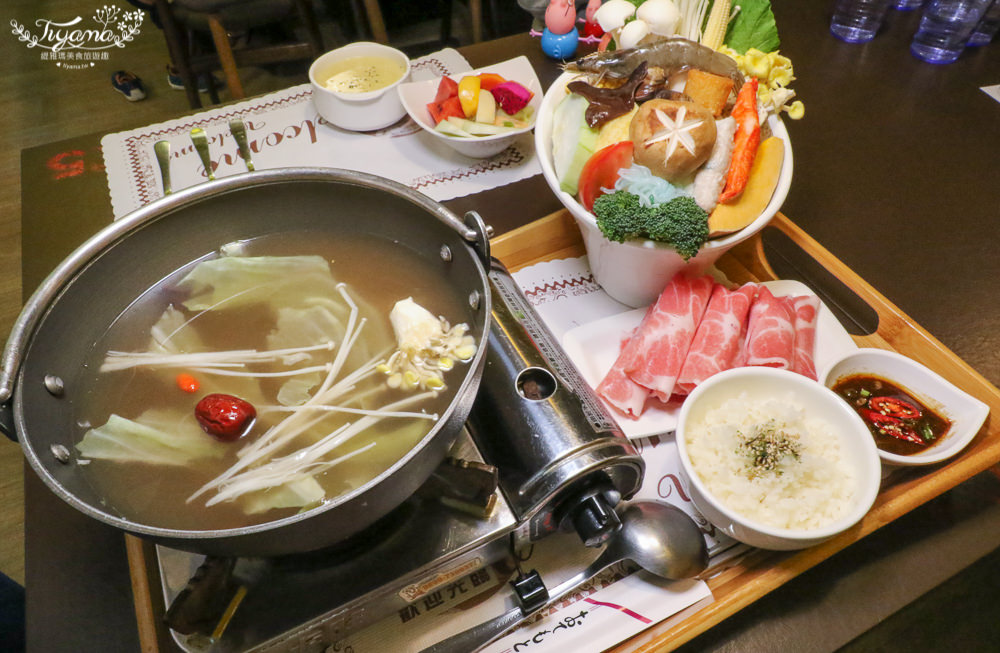 『陽光食園』火鍋.精緻簡餐.義大利麵.焗烤燉飯.比薩輕食.鮮魚料理|台南美食餐廳推薦 @緹雅瑪 美食旅遊趣