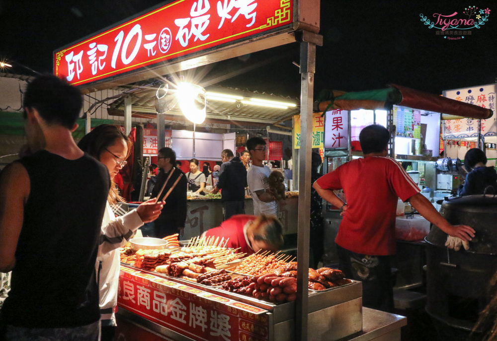 台南夜市|永大夜市美食推薦：阿香炸豆包&#038;豆腸、大頭關東煮、刨冰&#038;熱甜湯/自選料加到半碗|永康夜市 @緹雅瑪 美食旅遊趣