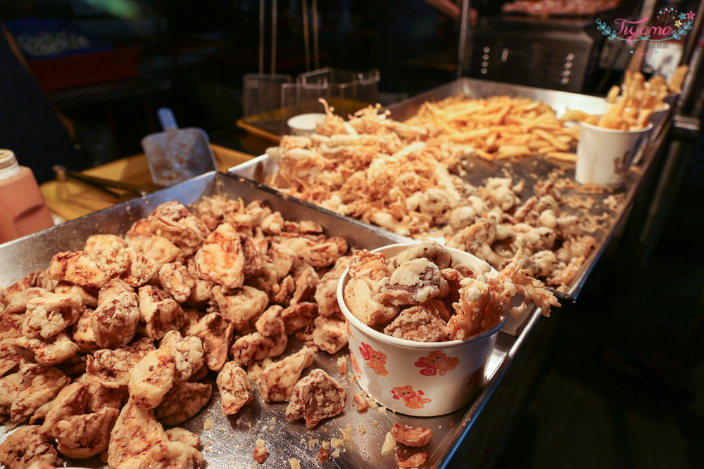 台南夜市|永大夜市美食推薦：阿香炸豆包&#038;豆腸、大頭關東煮、刨冰&#038;熱甜湯/自選料加到半碗|永康夜市 @緹雅瑪 美食旅遊趣