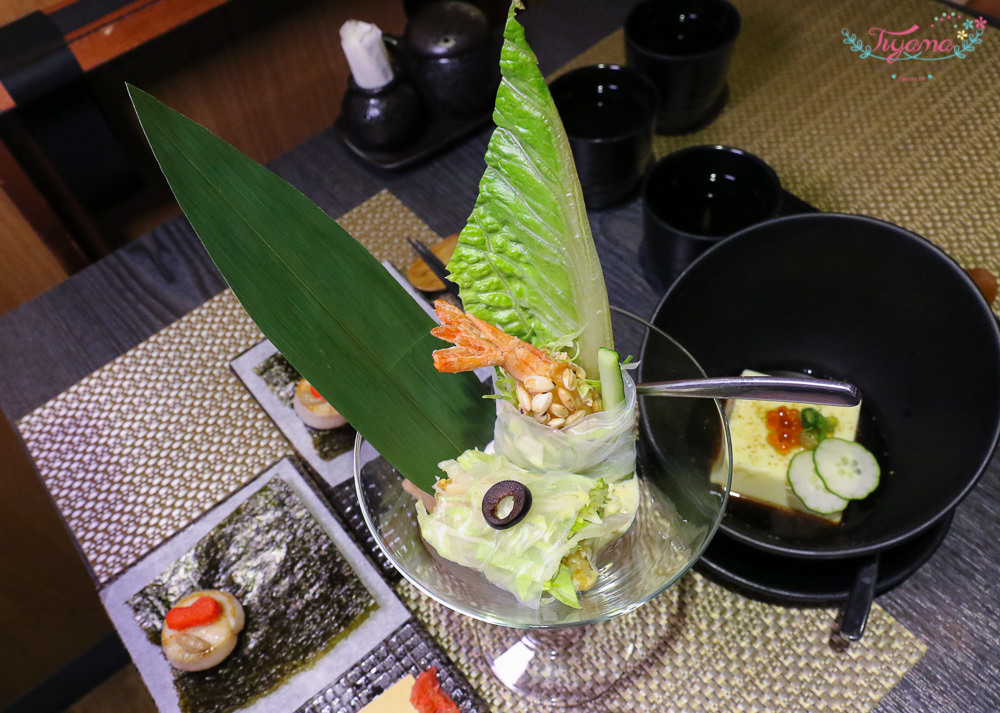 嘉義日本料理推薦|松築創作和食料理：聚美饌~精緻食藝套餐，滿足貪吃的味蕾！！ @緹雅瑪 美食旅遊趣