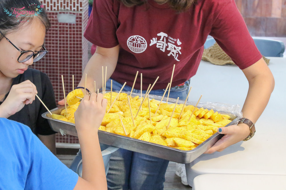 台南龍崎一日遊.崎聚市集~台南親子遊攻略，竹編DIY.採蝶豆花，龍崎好吃好玩一整天！！ @緹雅瑪 美食旅遊趣