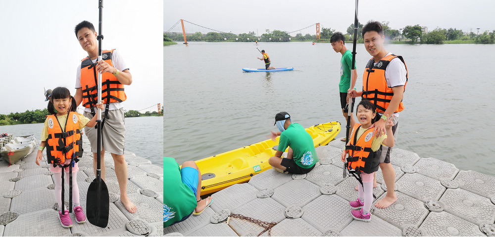 台南免費水上活動|臺南市水域遊憩體驗活動：獨木舟、立式划槳SUP、家庭式龍舟板SUP，難忘親子同樂活動！ @緹雅瑪 美食旅遊趣