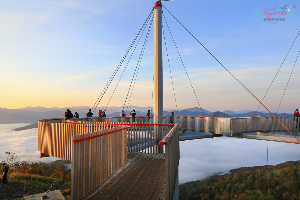 北海道雲海/星野度假村 雲海平台：日本絕景~雲海纜車.展望咖啡廳.雲端漂浮 @緹雅瑪 美食旅遊趣