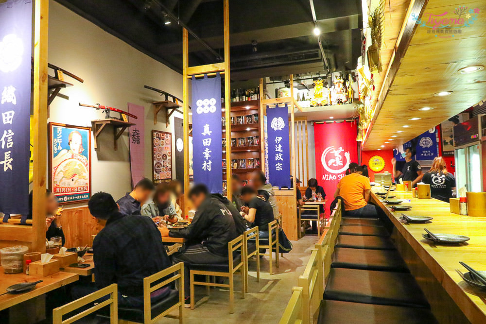 淡水串燒|蔦燒日式居酒屋|淡水新市店：精緻平價串烤~武士主題日式居酒屋 @緹雅瑪 美食旅遊趣