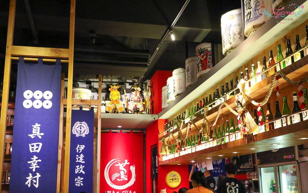 淡水串燒|蔦燒日式居酒屋|淡水新市店：精緻平價串烤~武士主題日式居酒屋 @緹雅瑪 美食旅遊趣