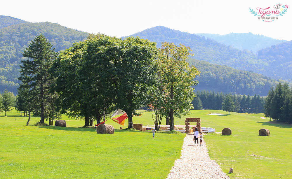 北海道星野Tomamu渡假村.牧場Farm：免費景點牧場草床.午睡吊床.餵羊&#038;騎馬體驗.自行車 @緹雅瑪 美食旅遊趣