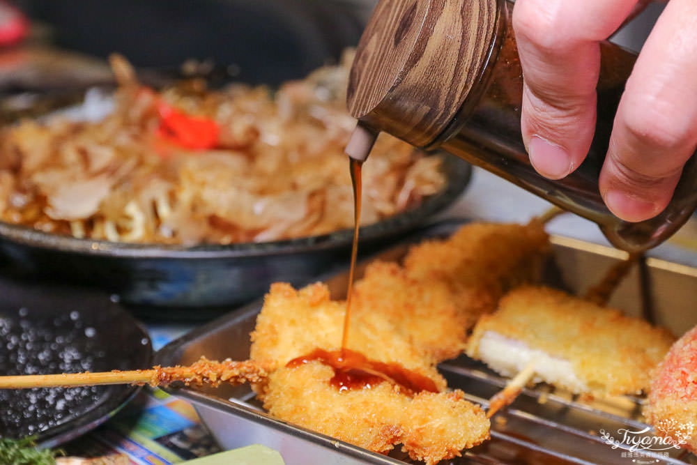 高雄串燒|炭樵日式串燒居酒屋：燒烤.串燒.串炸，高雄人氣深夜食堂 @緹雅瑪 美食旅遊趣