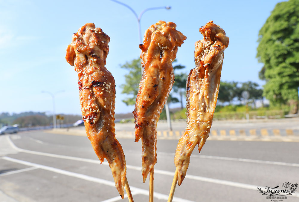 台南烤雞腿|億載雞腿王(億載金城炭烤黑輪伯) @緹雅瑪 美食旅遊趣