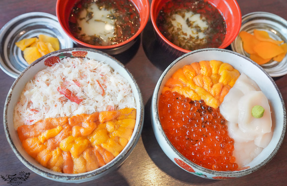 北海道美食|函館海膽丼海鮮丼，きくよ食堂 Bay Area店，持堅炭火燒烤的在地知名老店 @緹雅瑪 美食旅遊趣