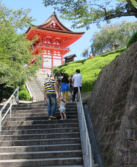 【京都行】清水寺路線.茶碗坂.清水寺本堂奧之院.音羽の淹.地主神社.清水京あみ亭.二年坂 @緹雅瑪 美食旅遊趣