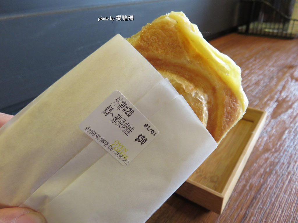 【台南.東區】OVEN COFFEE。台南東寧店：黃金起士軟法麵包、日式鯛可頌、比利時鬆餅 @緹雅瑪 美食旅遊趣