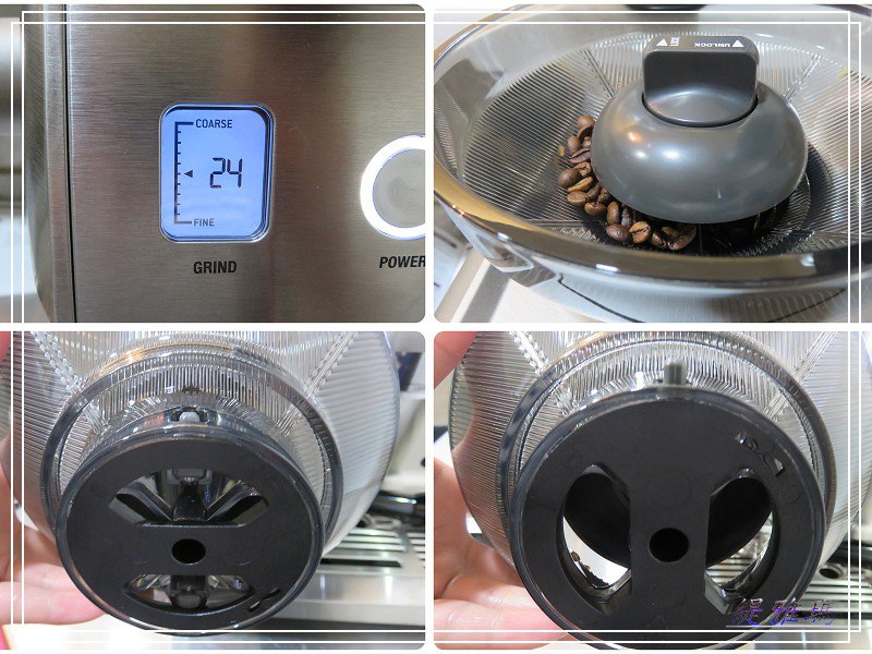 Breville BES980XL 智慧型半自動式咖啡機.自動磨+填壓+打奶泡.在家自己就是職業級咖啡師 @緹雅瑪 美食旅遊趣