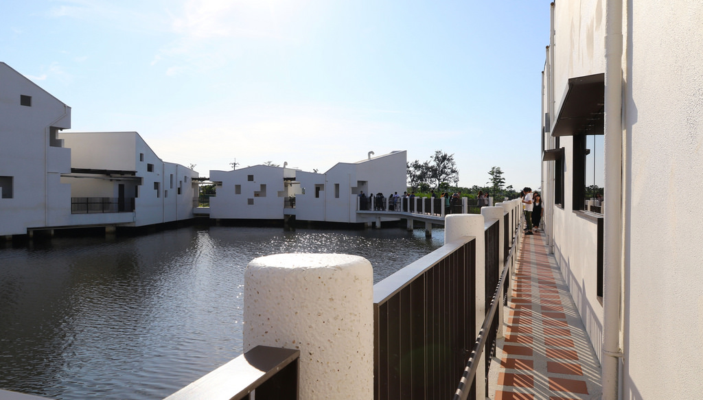 【台南景點】台江國家公園：純白色高腳水上建築，打卡拍照熱門景點 @緹雅瑪 美食旅遊趣