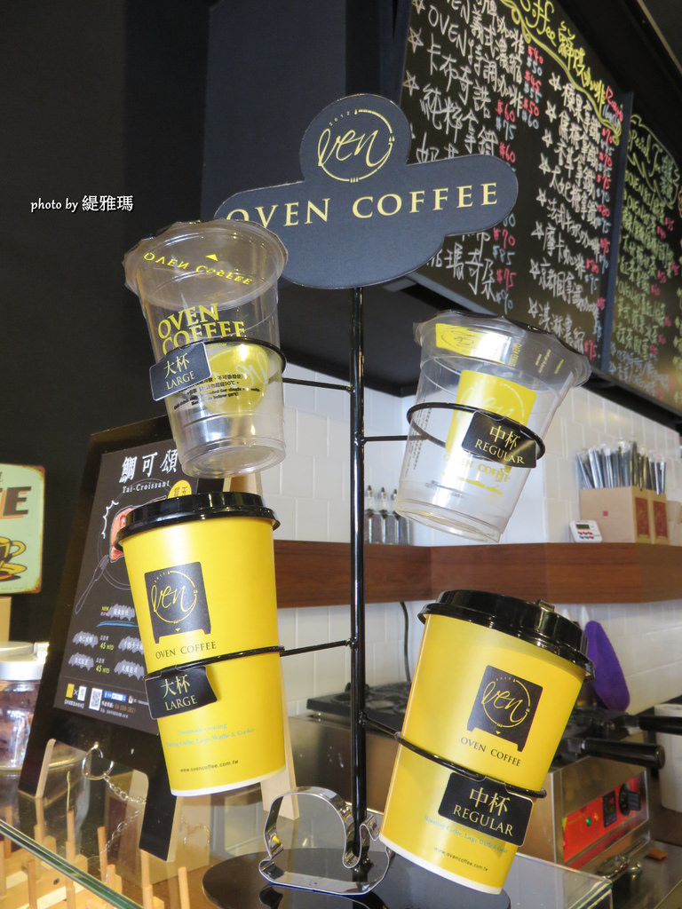 【台南.東區】OVEN COFFEE。台南東寧店：黃金起士軟法麵包、日式鯛可頌、比利時鬆餅 @緹雅瑪 美食旅遊趣