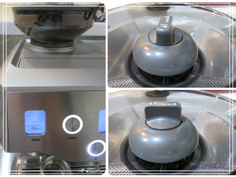 Breville BES980XL 智慧型半自動式咖啡機.自動磨+填壓+打奶泡.在家自己就是職業級咖啡師 @緹雅瑪 美食旅遊趣