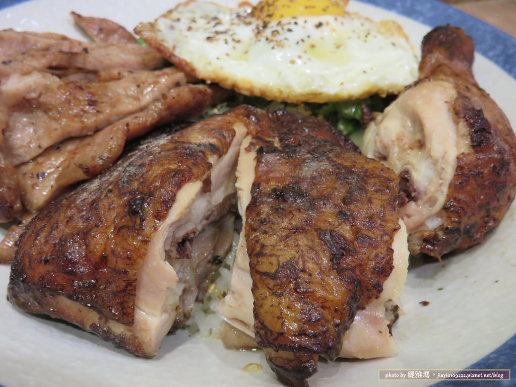 【台南.中西區】蛋蛋豪。蛋料理.家傳烤雞：大份量「肉控蓋飯」愛肉族必點 @緹雅瑪 美食旅遊趣