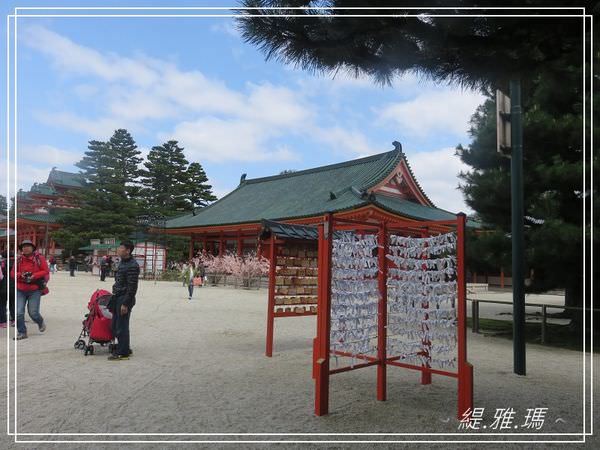 【京都景點】平安神宮賞櫻.平安神宮神苑泰平閣 @緹雅瑪 美食旅遊趣