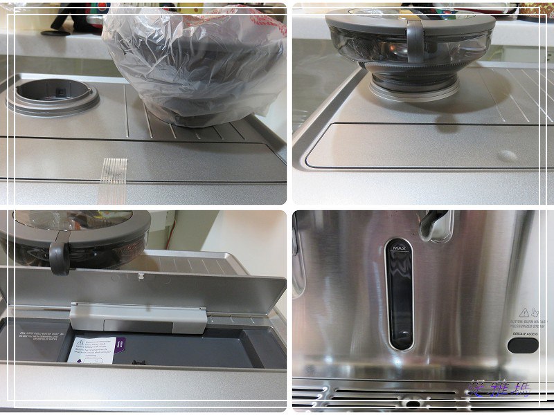 Breville BES980XL 智慧型半自動式咖啡機.自動磨+填壓+打奶泡.在家自己就是職業級咖啡師 @緹雅瑪 美食旅遊趣